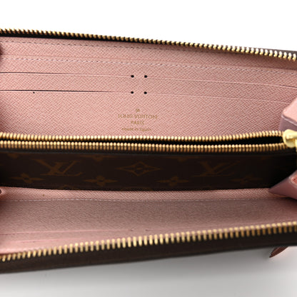 Louis Vuitton Monogram Clemence Wallet Rose Ballerine 5 of 6