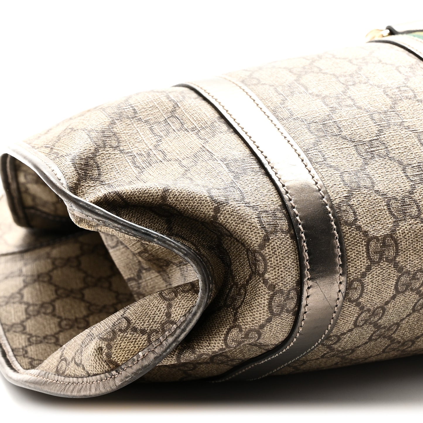 GG Plus Monogram Web Large Joy Shoulder Bag Metallic