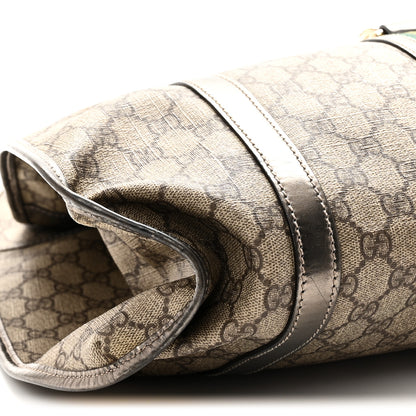 Gucci GG Plus Monogram Web Large Joy Shoulder Bag Metallic 9 of 12