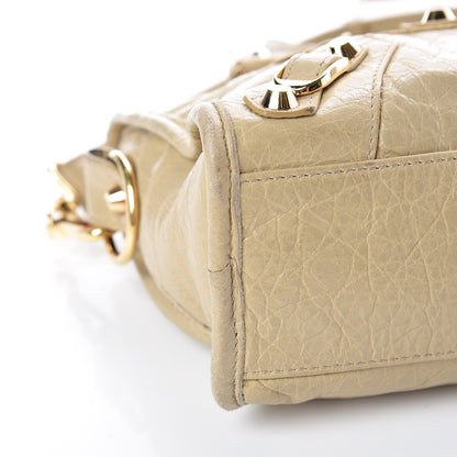 Balenciaga Agneau Classic Gold Hardware Mini S Citytrap Beige Sable 5 of 12