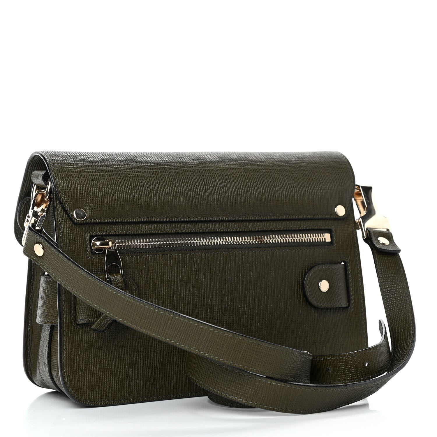 Proenza Schouler New Linosa Mini PS11 Classic Shoulder Bag Military 2 of 5