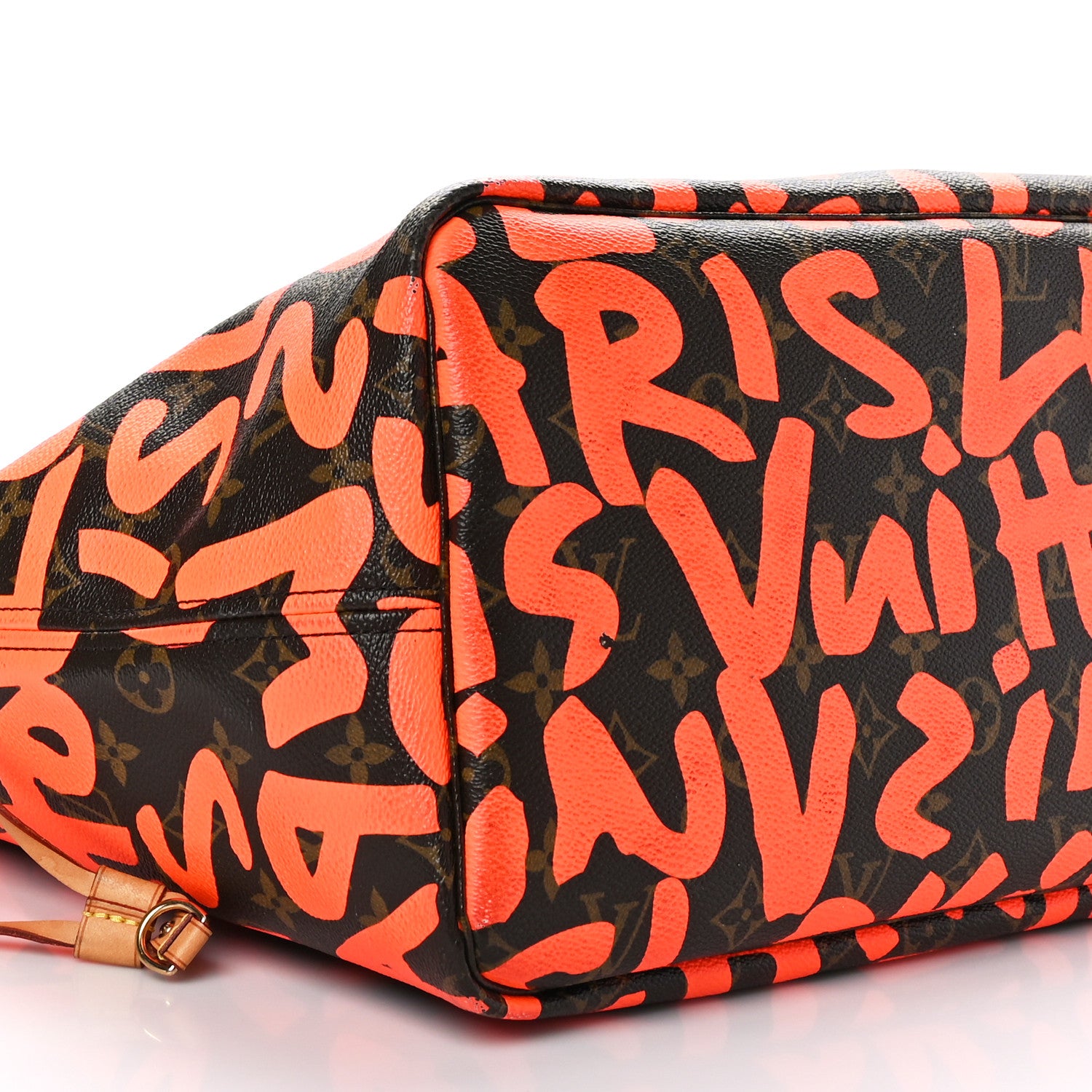 Louis Vuitton Monogram Graffiti Neverfull GM Orange 8 of 11