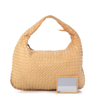 Bottega Veneta Nappa Intrecciato Veneta Hobo Camel 1 of 11