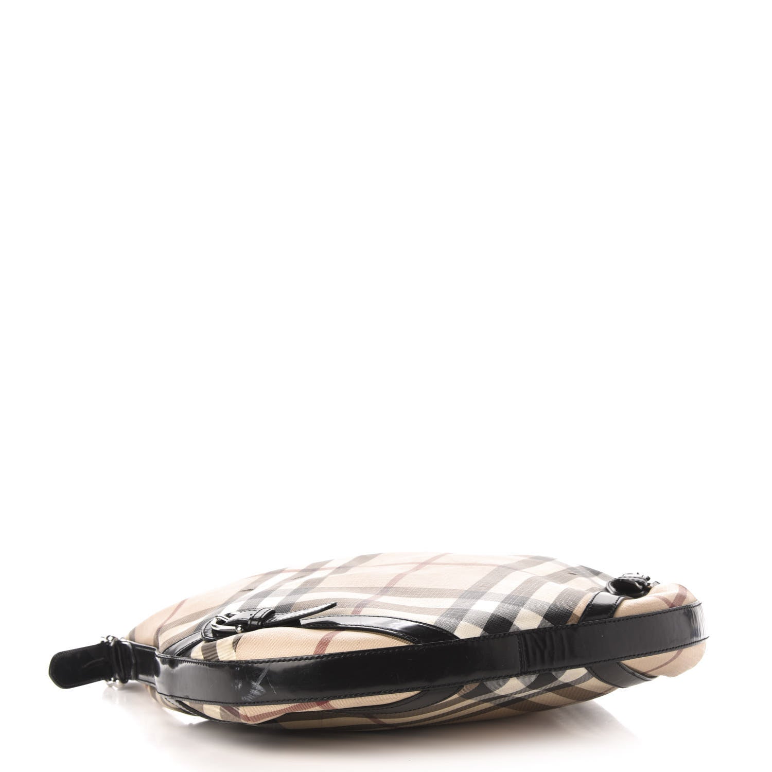 Burberry Supernova Check Large Larkin Hobo Black 4 of 14