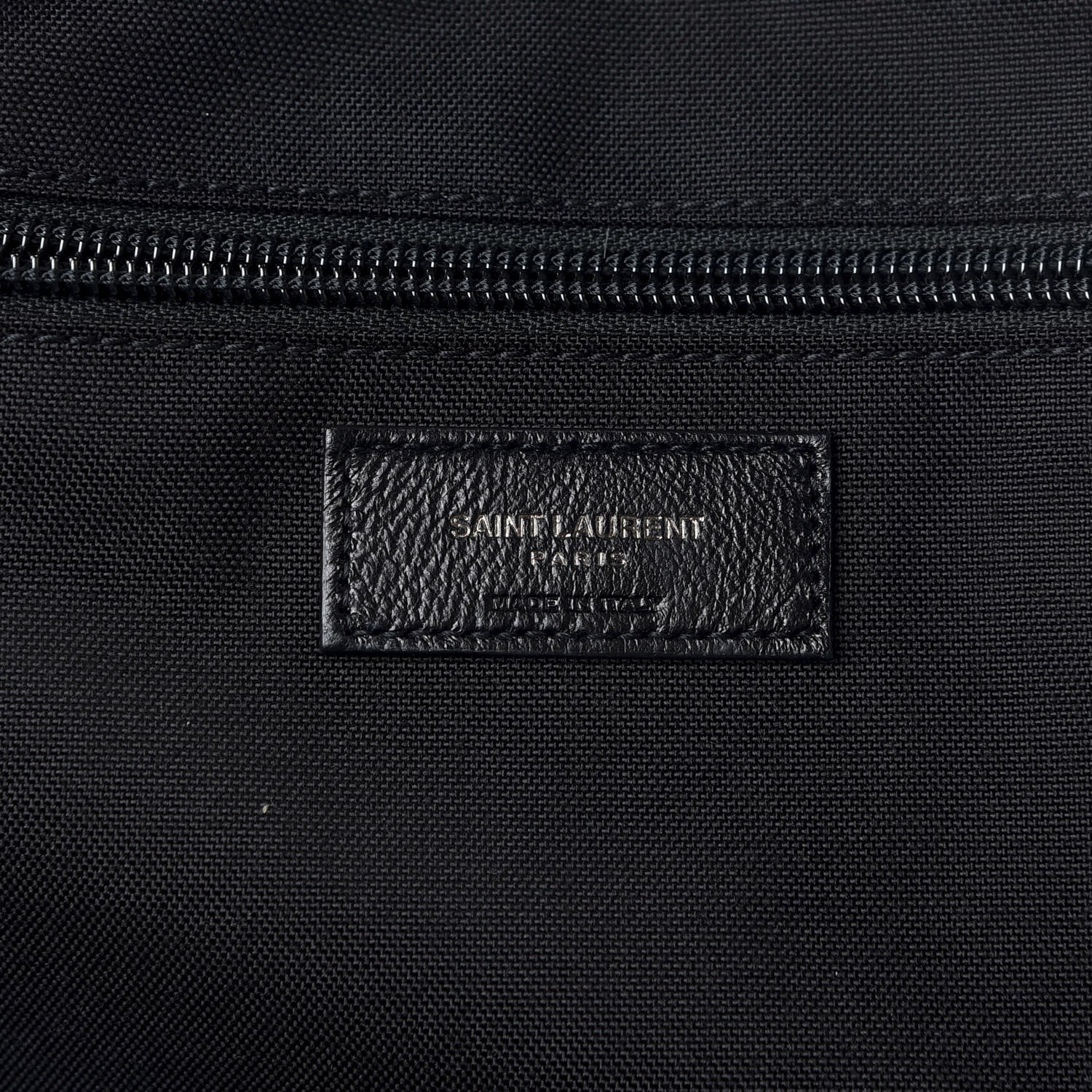 Saint Laurent Nylon Nuxx Ripstop Duffle Black White 5 of 8