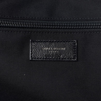 Saint Laurent Nylon Nuxx Ripstop Duffle Black White 5 of 8