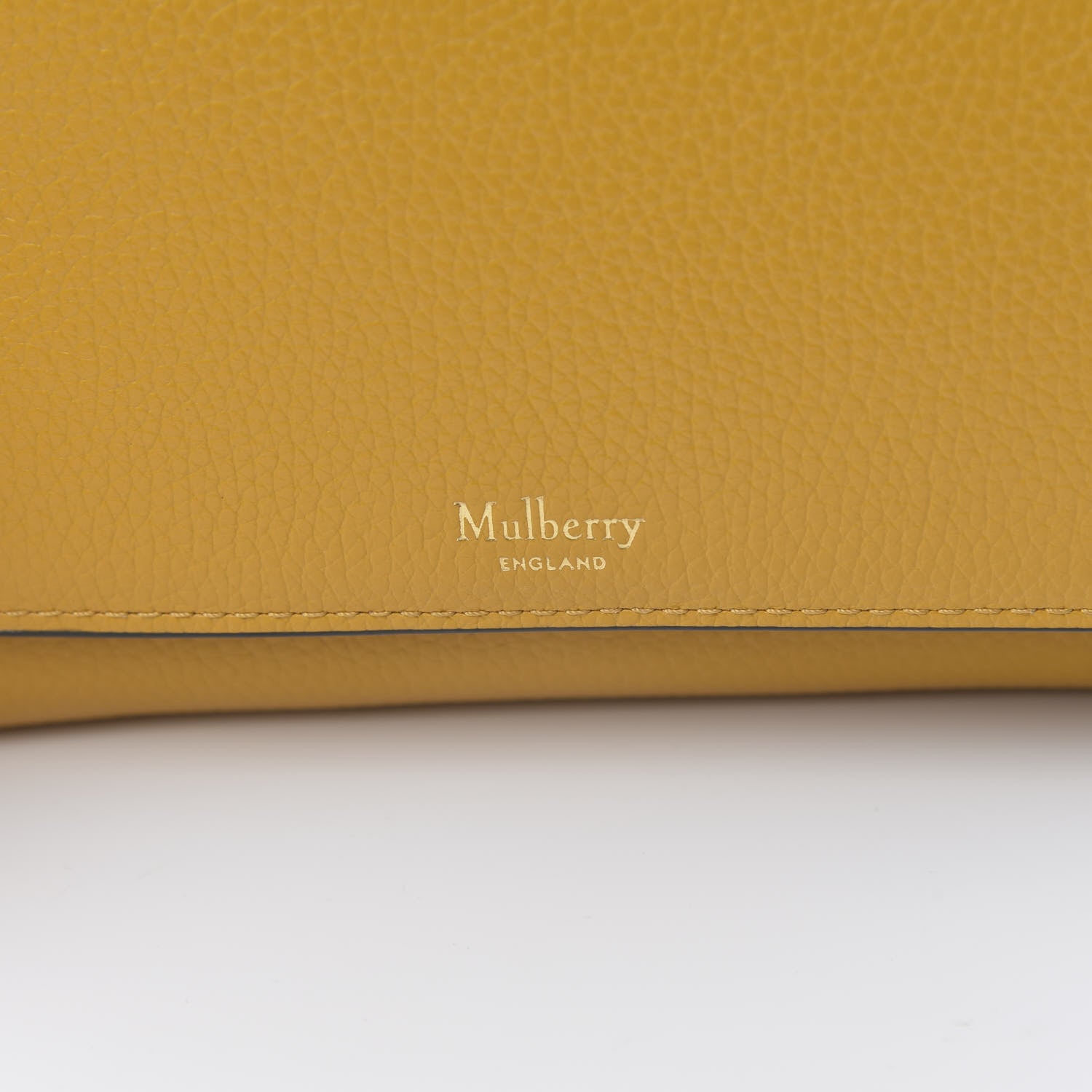 Mulberry Small Classic Grain Medium Continental French Wallet Deep Amber 6 of 9