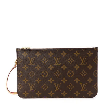 Louis Vuitton Monogram Neverfull MM GM Pochette Pivoine 1 of 10