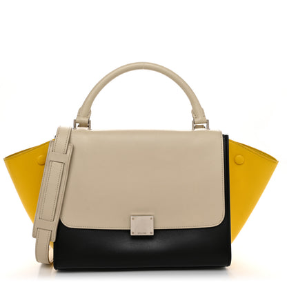 Celine Smooth Calfskin Medium Tri-Color Trapeze Multicolor 1 of 12