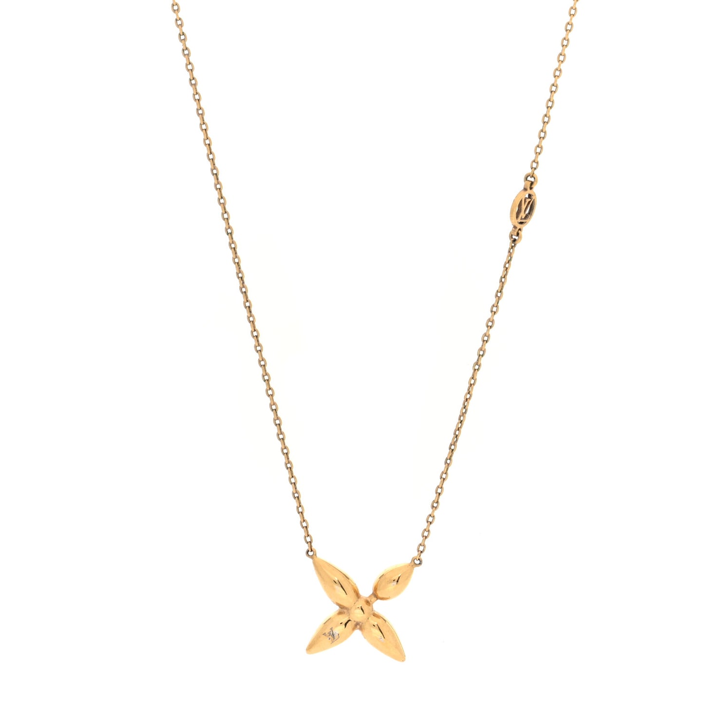 Metal Louisette Necklace Gold