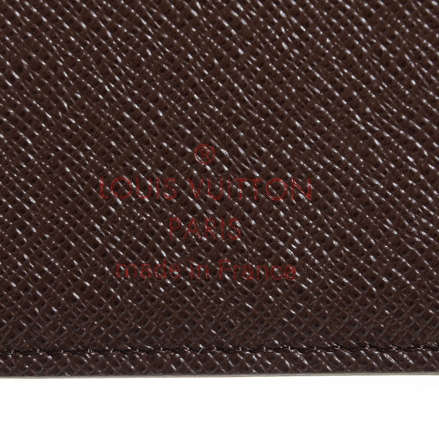 Damier Ebene Porte Valeurs Organizer Wallet