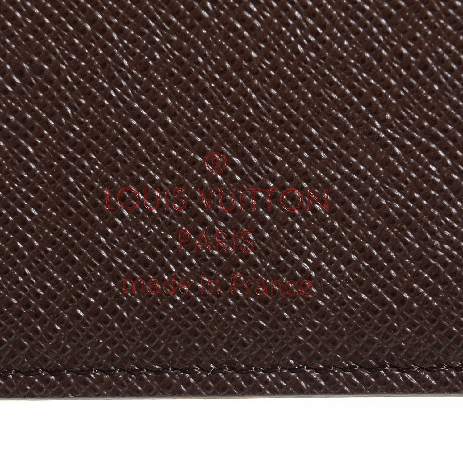 Louis Vuitton Damier Ebene Porte Valeurs Organizer Wallet 7 of 9