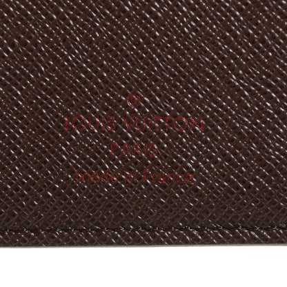 Louis Vuitton Damier Ebene Porte Valeurs Organizer Wallet 7 of 9