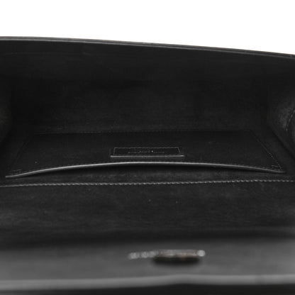 Saint Laurent Smooth Calfskin Medium Classic Monogram Kate Tassel Satchel Black 4 of 12