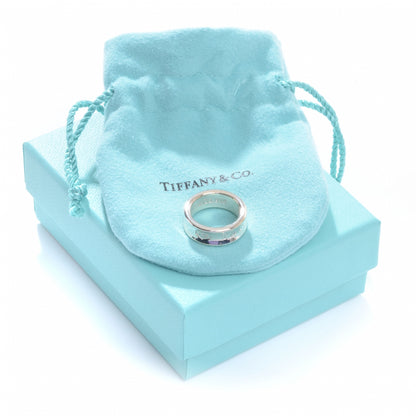 Tiffany Sterling Silver 1837 Square Ring 4.5 5 of 5