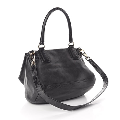 Givenchy Calfskin Crocodile Embossed Medium Pandora Black 3 of 9