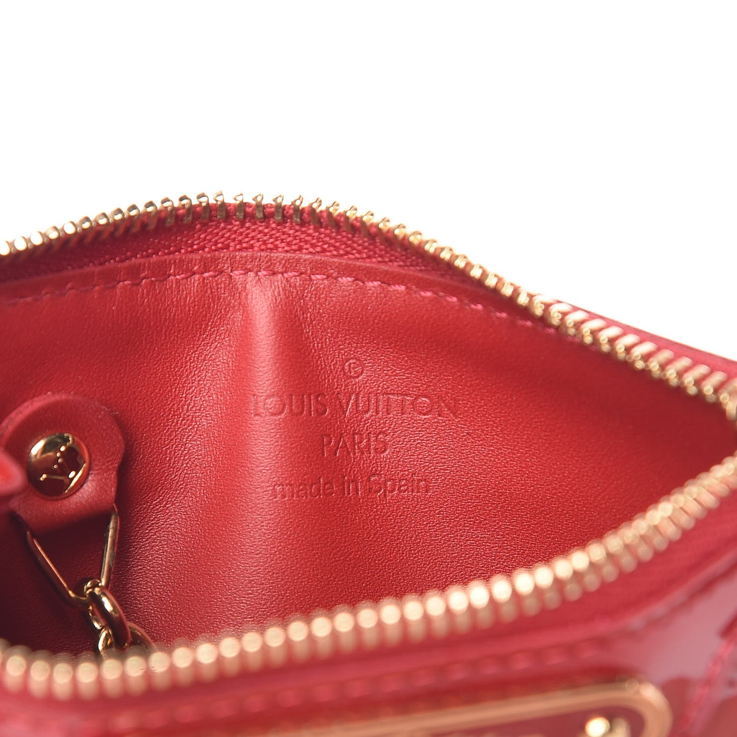 Vernis Key Pouch Pomme D'Amour
