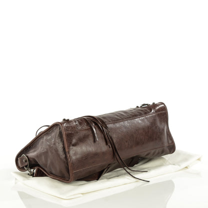 Balenciaga Agneau Classic Hardware City Cigare Fonce 11 of 16