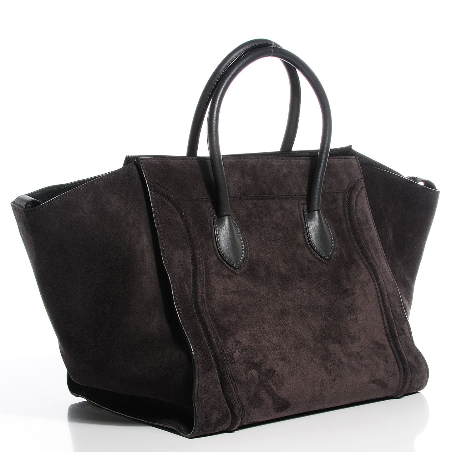 Suede Large Phantom Luggage Anthracite