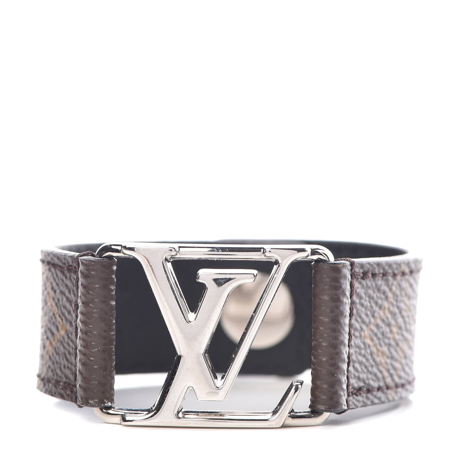 Louis Vuitton Monogram Eclipse Hockenheim Bracelet 19 1 of 5