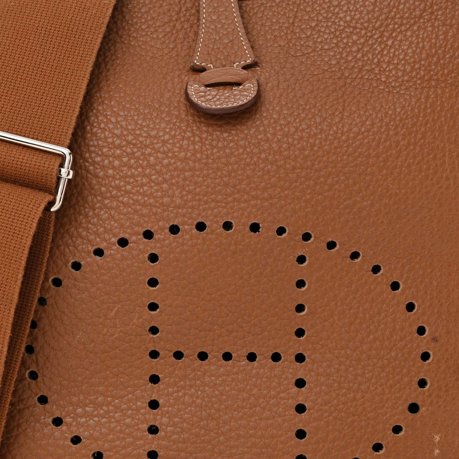 Hermes Taurillon Clemence Evelyne II PM Gold 8 of 18