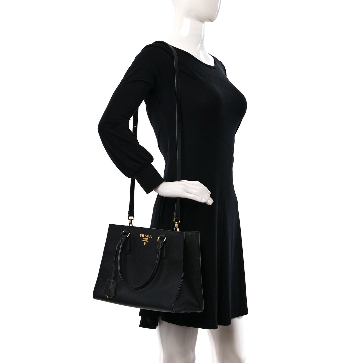 Saffiano Tote Black