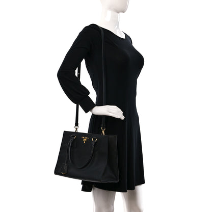 Prada Saffiano Tote Black 2 of 8
