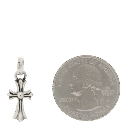 Chrome Hearts Sterling Silver Baby Fat Cross Pendant 2 of 4