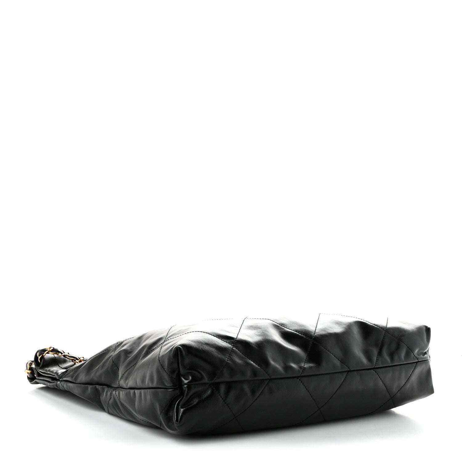 Chanel Shiny Calfskin Quilted Chanel 22 Black 5 of 11