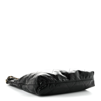 Chanel Shiny Calfskin Quilted Chanel 22 Black 5 of 11
