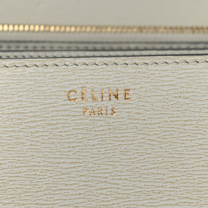 Celine Liege Calfskin Medium Classic Box Flap Bag Pale Grey 8 of 11