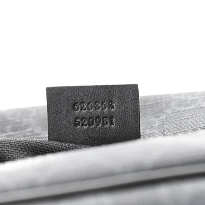 Gucci GG Supreme Monogram Selleria Calfskin Square Messenger Bag Black 7 of 10