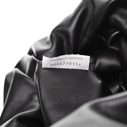 Bottega Veneta Smooth Butter Calfskin Small The Shoulder Pouch Black 7 of 10