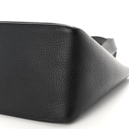 Prada Vitello Daino Soft Medium Dynamique Tote Black 9 of 10