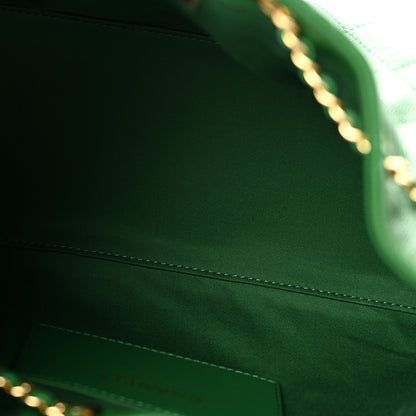 Chanel Caviar Quilted Small Chanel 25 Handbag Green 5 of 11
