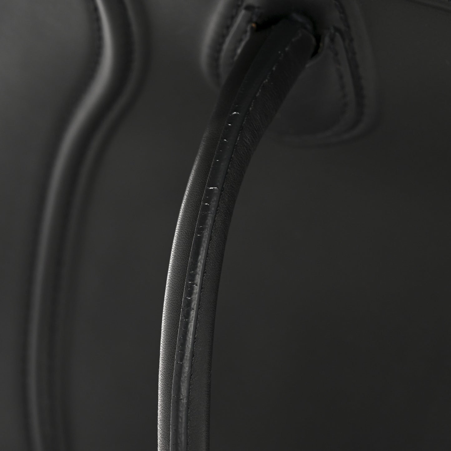 Smooth Calfskin Medium Phantom Luggage Navy Blue