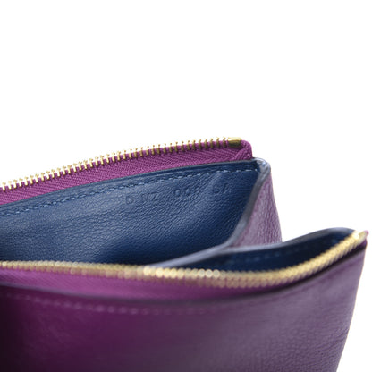 Hermes Evercolor Small Atout Pouch Anemone Deep Bleu 7 of 8