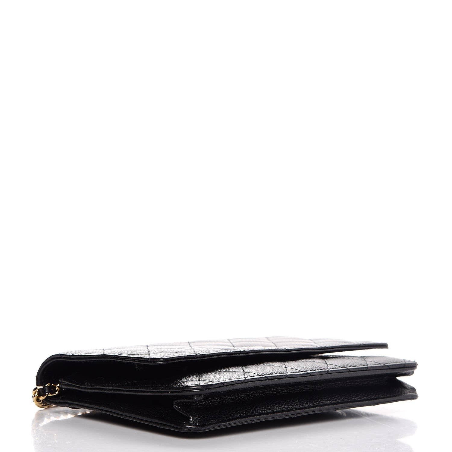 Chanel Caviar Quilted Wallet On Chain WOC Black 4 of 8