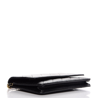 Chanel Caviar Quilted Wallet On Chain WOC Black 4 of 8