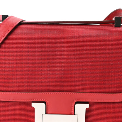 Hermes Swift Crinoline Constance 24 Rouge Casaque 8 of 10