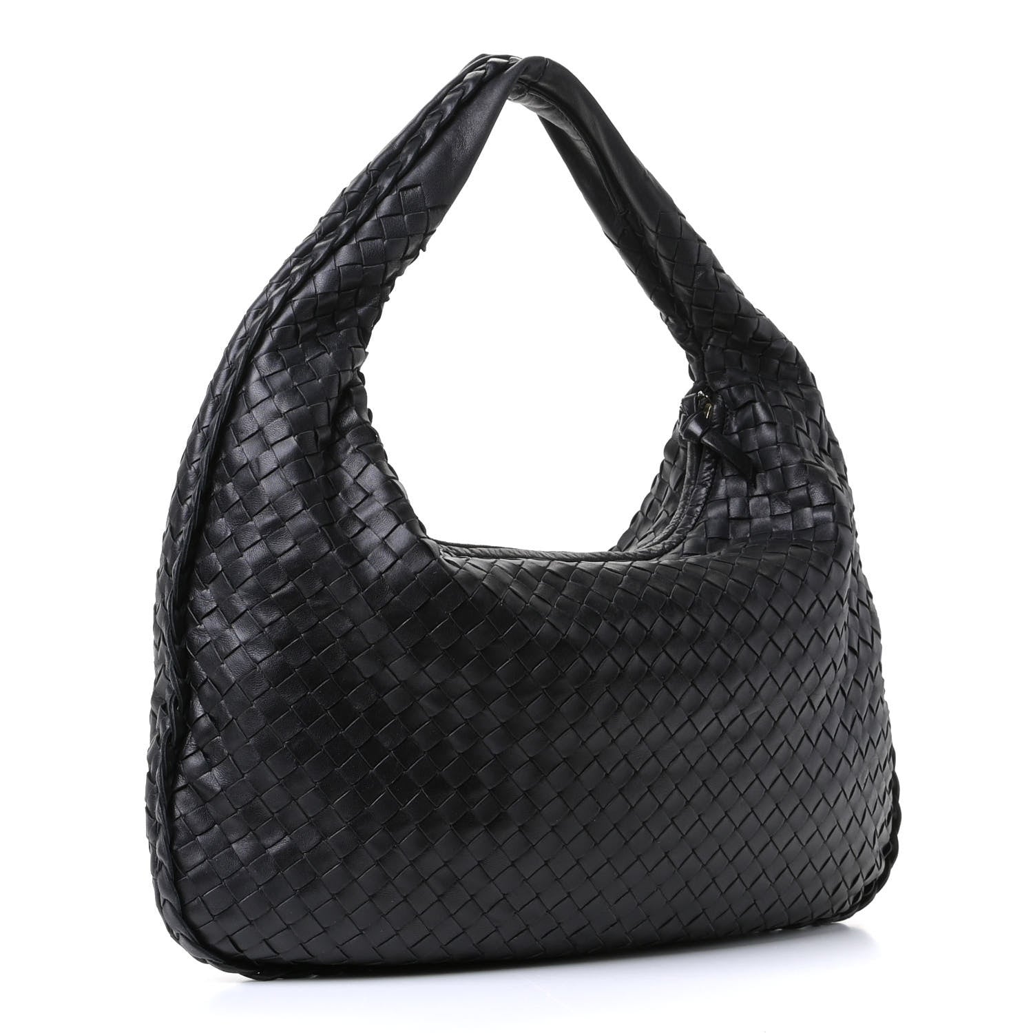 Bottega Veneta Nappa Intrecciato Small Veneta Hobo Black 2 of 5