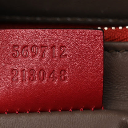 Gucci Snakeskin Small Zumi Top Handle Bag Romantic Cerise 7 of 13