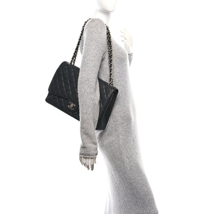 Chanel Caviar Quilted Maxi Double Flap Black 2 of 11