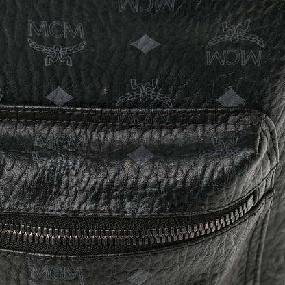 MCM Visetos Small Stark Backpack Black 9 of 9