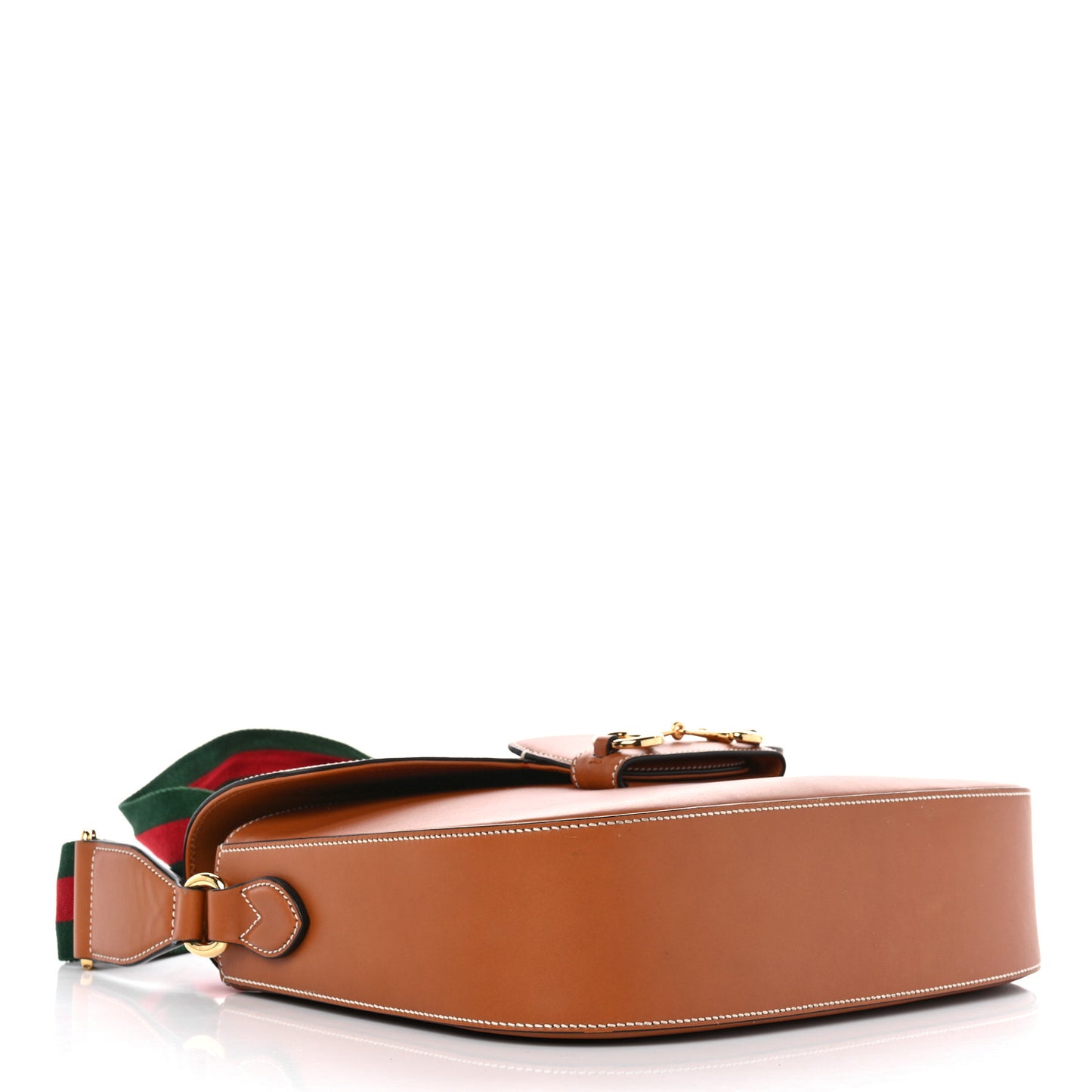 Calfskin Horsebit 1955 Shoulder Bag Tan