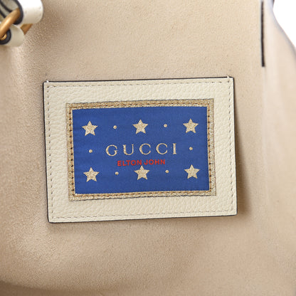 Gucci Calfskin Elton John Crocodile Rock Tote Off White 7 of 10