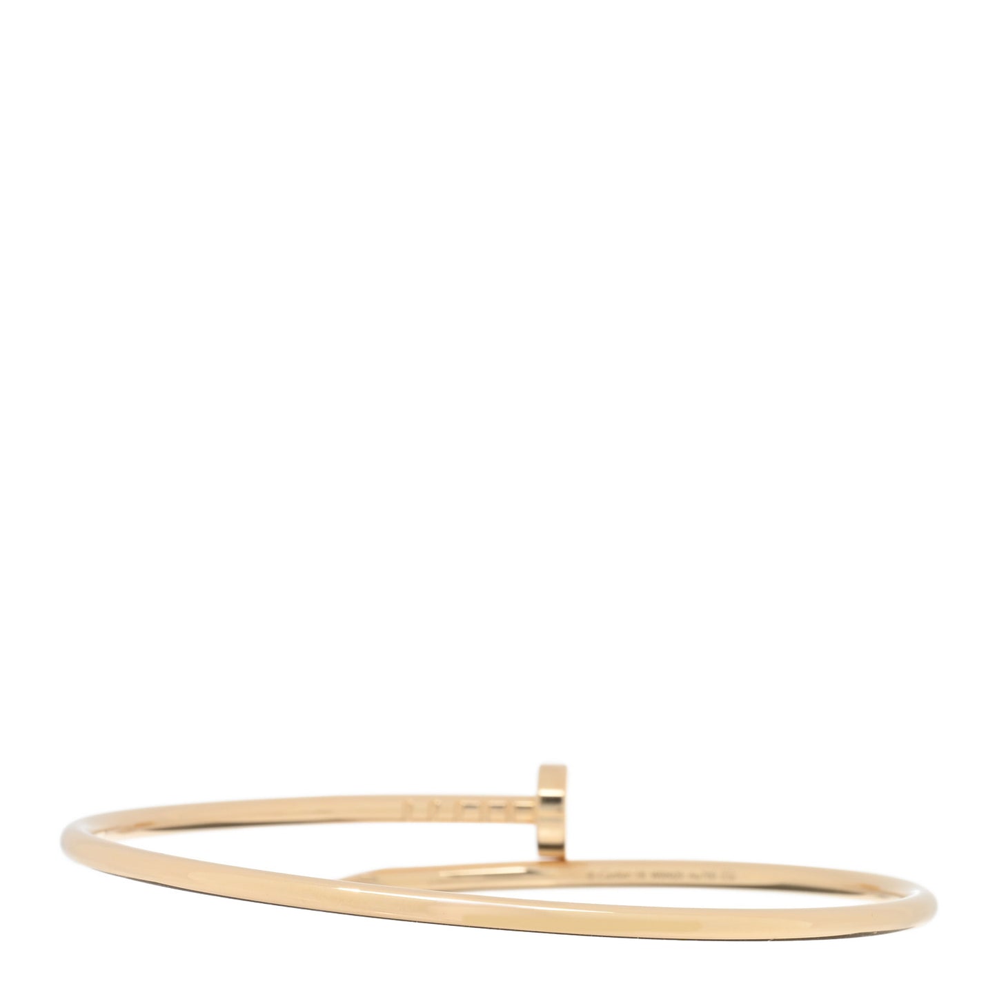 18K Yellow Gold Small Juste Un Clou Bracelet 18