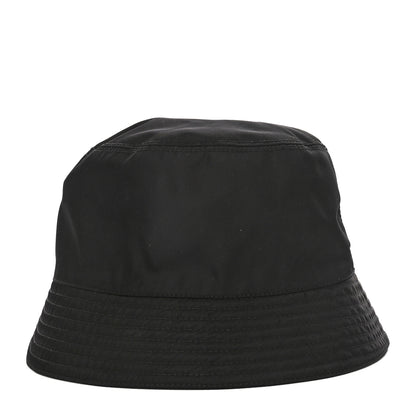 Prada Re-Nylon Metal Triangle Logo Womens Bucket Hat L Black 6 of 9