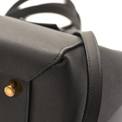 Celine Grained Calfskin Mini Belt Bag Grey 10 of 10
