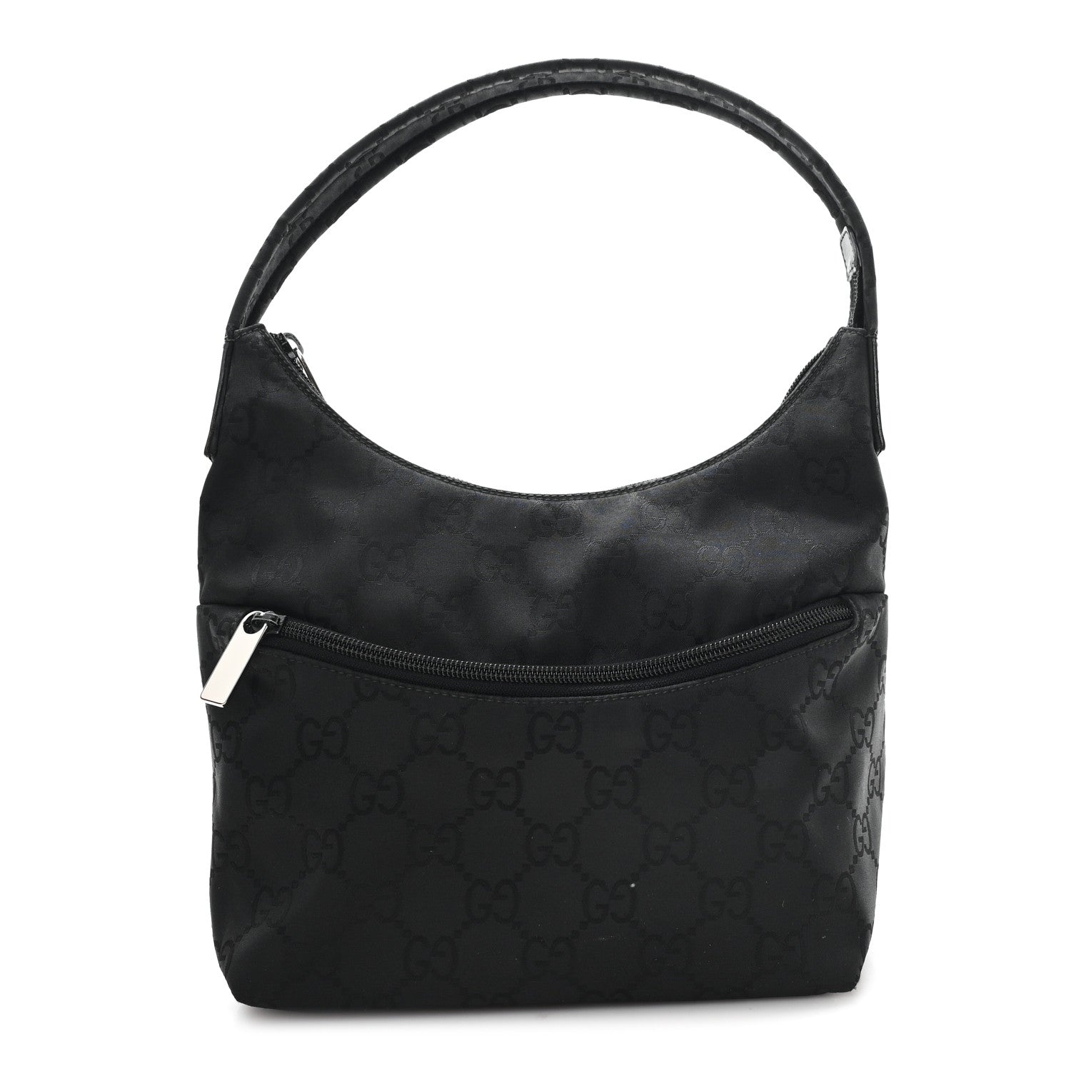 Gucci Nylon Hobo Monogram Small  Black 1 of 10